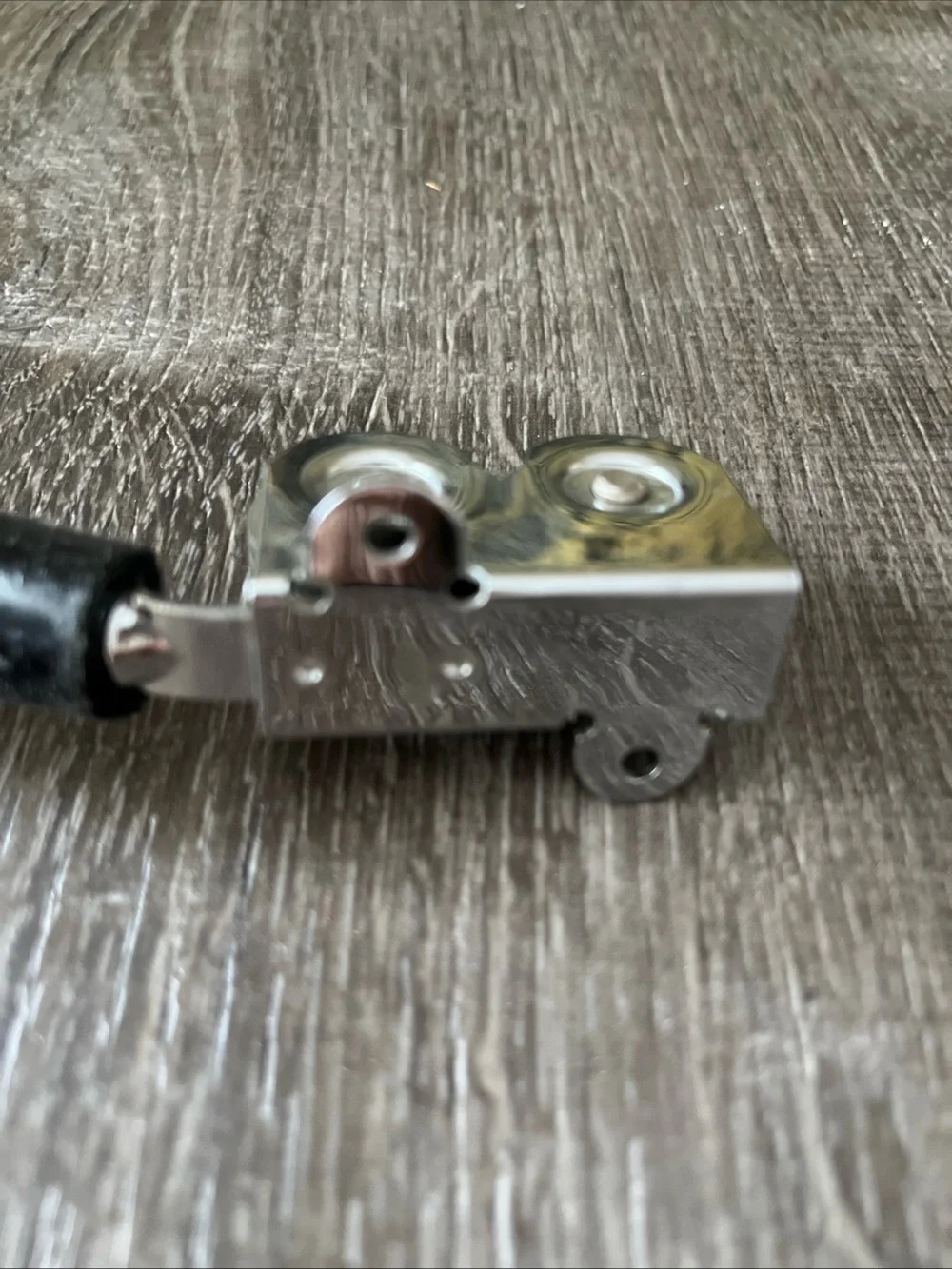 EKCO Vintage knife sharpener Black with chromium.